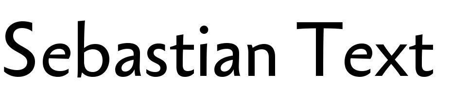 Sebastian Text Pro Yazı tipi ücretsiz indir